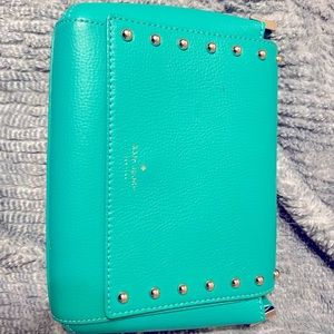 Teal studded Kate Spade crossbody
